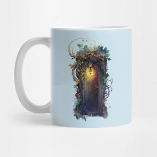 Fairy Door Watercolor 3 Come Through Mug